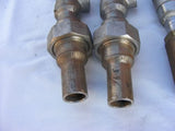 Lot of 3/4" 600 WOG Brass Ball Valves & Stainless Steel Couplings Tees Elbows Et