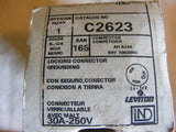 Leviton C2623 CONNECTOR BODY LOCKING 30A 2P 250V 3W L6-30 NIB