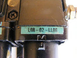 Wilkerson Pneumatics B08-02-FLGO/L08-02-LL00 Filter Regulator/Lubricator Combo