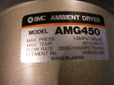 SMC Ambient Dryer AMG450 MAX. PRESS: 1.0MPA 145PSI MAX TEMP: 60DEGREE