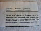 Square D QOU370 Circuit Breaker 70A 3Pole 240V 50/60Hz NIB