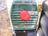 Asco Joucomatic 1 1/4" Bronze Angle Seat Piston Operated Valve 21200200 90mmhead