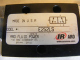 IR ARO Fluid Power E252LS E 252 LS Manual Air Control Valve, 3-Way, 1/4in