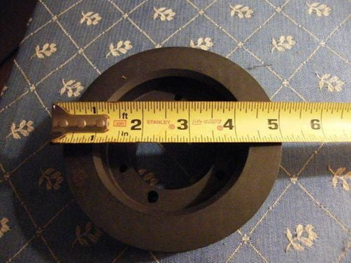 Dual Belt Sheave 3/4" Belt Grooves by 5 Inches Across.