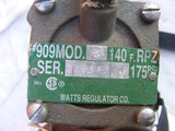 Watts 1 909 Bronze 1" Reduced Pressure Zone Backflow Preventer Valve