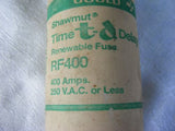 Gould Time Delay Renewable Fuse RF-400 400A 250 VAC or Less Tested