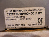Parker Fluid Control Solenoid Valve 7121KBN2SV00N0C11P3 110/50-120/80 NIB