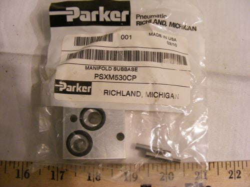 Parker PSXM530CP MANIFOLD SUBBASE - IND E AND P New In Package