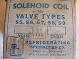 Parker Refrigerating Specialties Solenoid Coil 30-0030-02