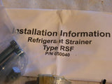 Parker Industrial Refrigeration RSF Strainer Kit (1) 106422 (2) 301628 (1) 20157