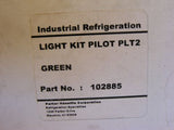 Parker Industrial Refrigeration Light Kit Pilot PLT2 Green P/N 102885 NIB