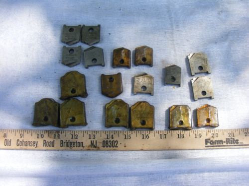 Lot of 18 Misc. Madison High Speed Adjustable Reamer Blades Various Sizes