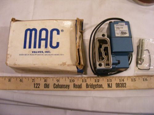 MAC 257B-111BAAA SOLENOID VALVE 24VDC 15W