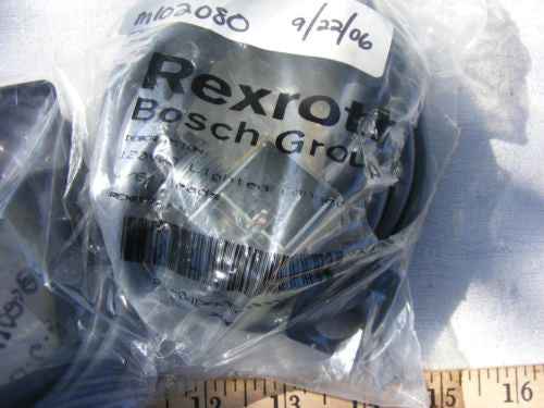 Rexroth 120 VAC Lighted Connector Coil and 6 ft Cable