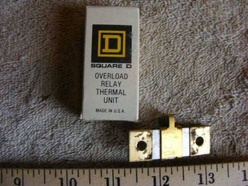 Lot of 2 Square D B7.70 Overload Relay Thermal Unit