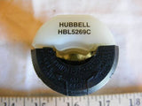 Hubbel HBL5269C 2P 3W Grdg. 15A 125V NEMA 5-15R Vari-Size Cord Grip NIB