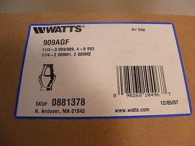 Watts 0881378 909AGF Air Gap